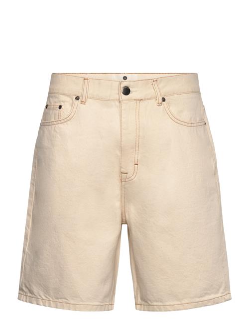 Akjan Denim Shorts Anerkjendt Beige