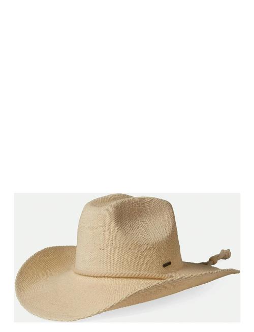 Se Austin Straw Cowboy Hat Brixton Beige ved Booztlet