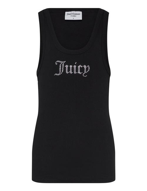 Se Thin Strap Racer Vest Juicy Couture Black ved Booztlet