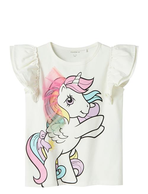 Nmfmika Mlp Ss Top Cplg Name It White