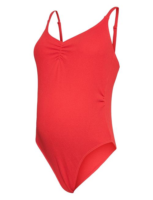 Mlnaomi Hc Swimsuit Mamalicious Red