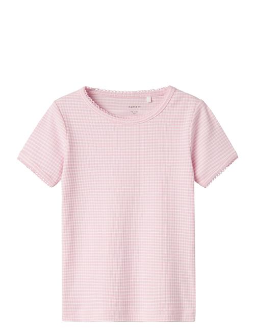 Nmffikatie Ss Slim Top Name It Pink