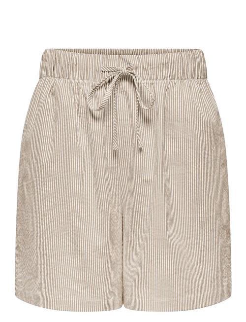 Onlaugusta Shorts Wvn Noos ONLY Beige