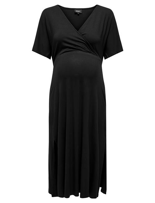 Olmamaze S/S All In Nursing Dress Only Maternity Black