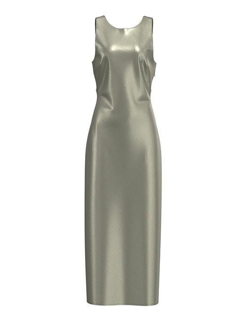 Slfselene Sl Cowl Back Midi Dress B Selected Femme Silver