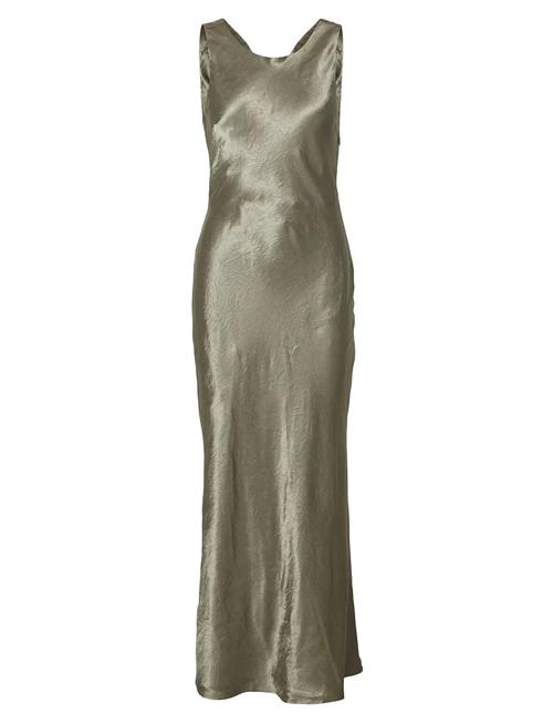Slfselene Sl Cowl Back Midi Dress B Selected Silver