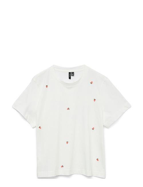 Vmsolvei Mette Ss Top Box Jrs Spe Ga Vero Moda White