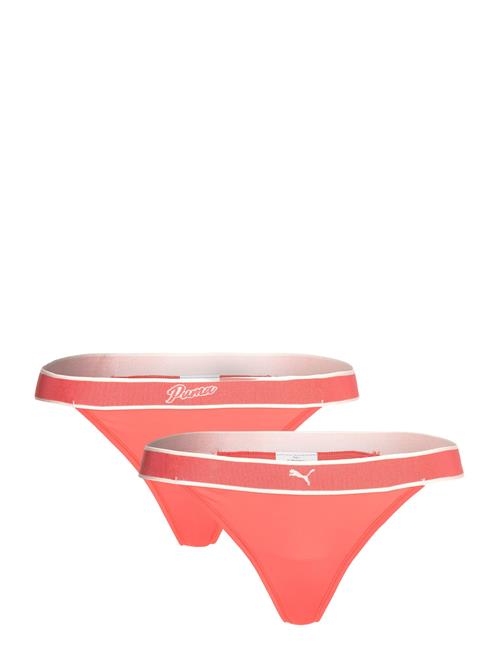 Puma Women Tanga String 2P Pack PUMA Coral