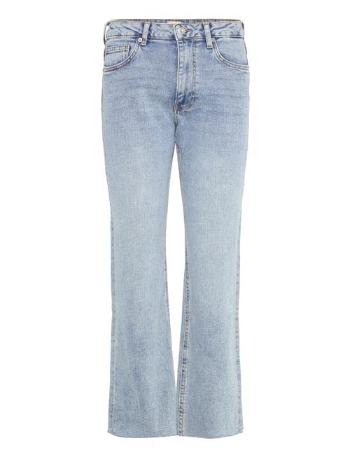 Elliot Denim Leg Crop Jean French Connection Blue