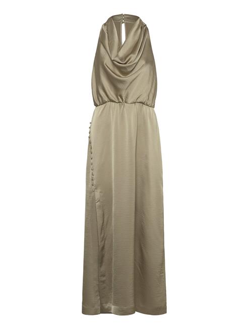 Dante6-Marryme Satin Halter Maxi Dress Dante6 Green