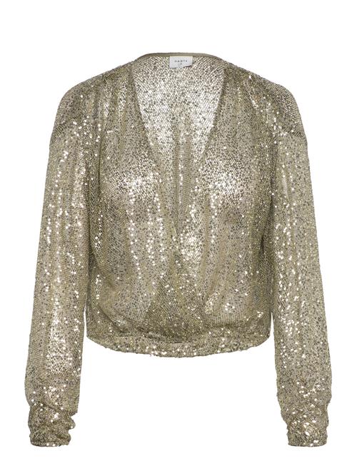 Se Dante6-Crazyabout Sequins Cardigan Dante6 Gold ved Booztlet