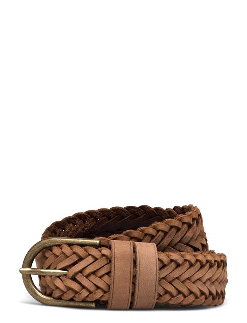 Se Jeans Belt DEPECHE Brown ved Booztlet