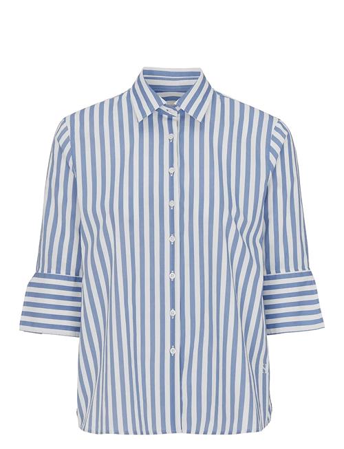 Se Mimmi Striped Shirt Newhouse Blue ved Booztlet