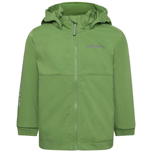 Didriksons Hallon Kids Vindtæt Jakke Algae Green 120 cm  Grøn  120 cm  Unisex