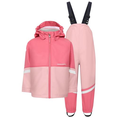 Didriksons Waterman Kids 11 Regnsæt Soft Pink 100 cm  Lyserød  100 cm  Unisex