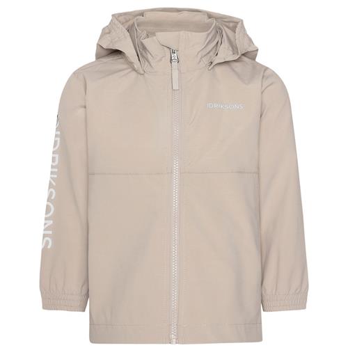 Se Didriksons Hallon Kids Vindtæt Jakke Beach Beige 130 cm  Beige  130 cm  unisex ved Babyshop