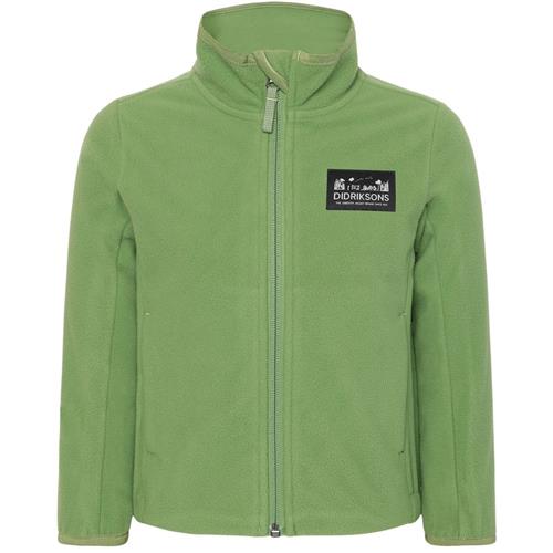 Didriksons Muskot Kids Fleece-jakke Algae Green 120 cm  Grøn  120 cm  Unisex