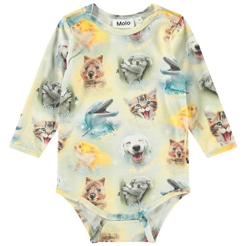Molo Foss  Smilng Cubs 74 cm  Beige  74 cm  Unisex