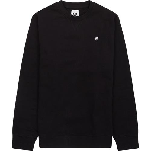 Wood Wood Tye Crew Sweatshirt Black