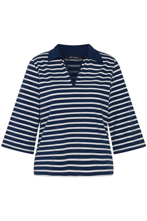 Ulla Popken Shirts  navy / offwhite