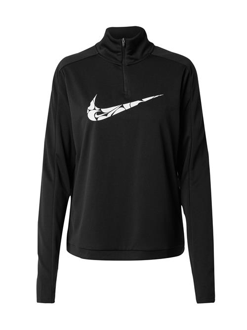 Se NIKE Funktionsbluse  sort / hvid ved About You