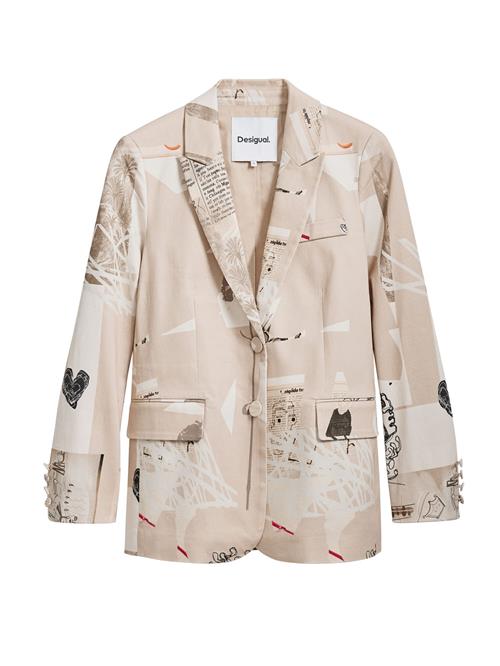 Desigual Blazer 'Mr. Christian'  beige / cappuccino / sort