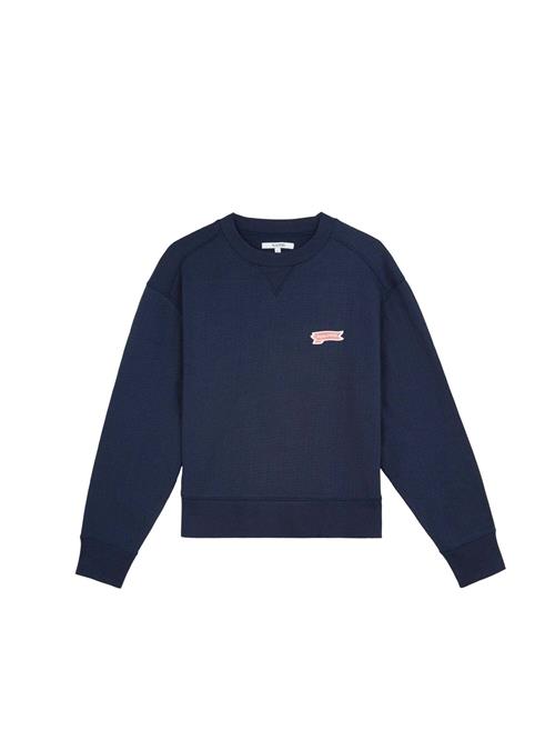 Scalpers Sweatshirt  navy / pastelrød / hvid