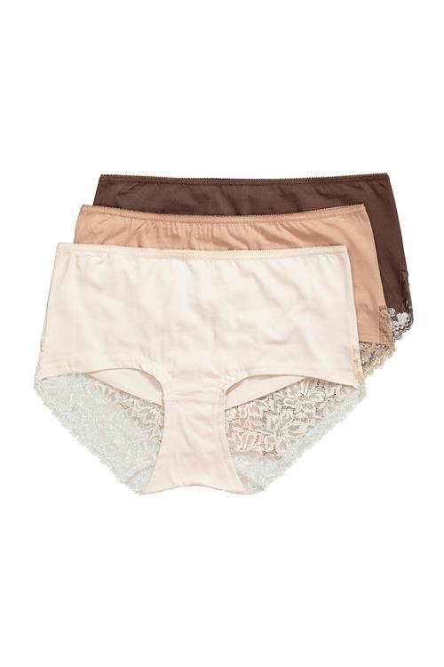 Se Ulla Popken Panty  beige / lysebeige / mørkebrun ved About You