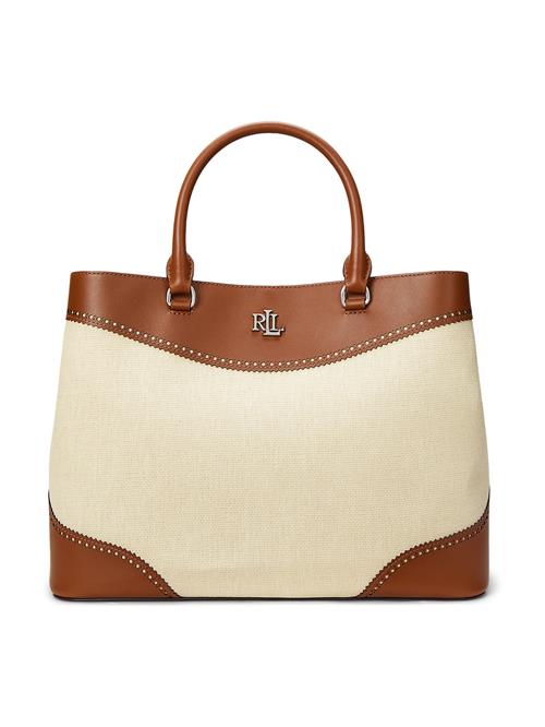 Lauren Ralph Lauren Håndtaske 'MARCY'  lysebeige / brun