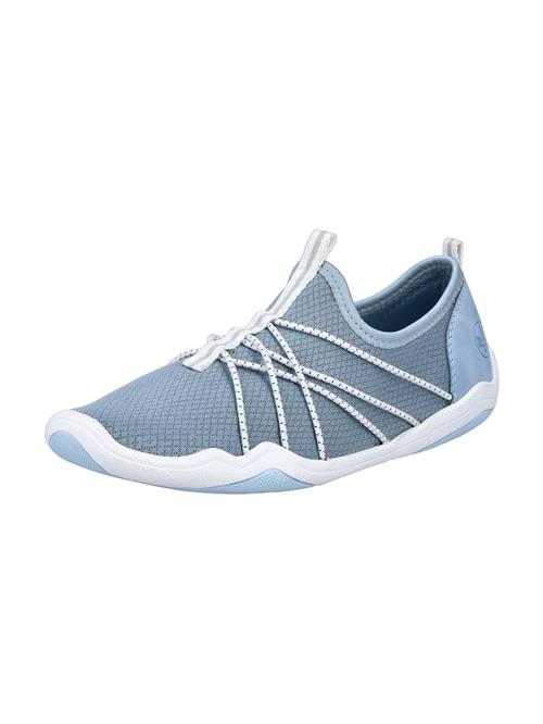 Rieker Slip On  dueblå / hvid