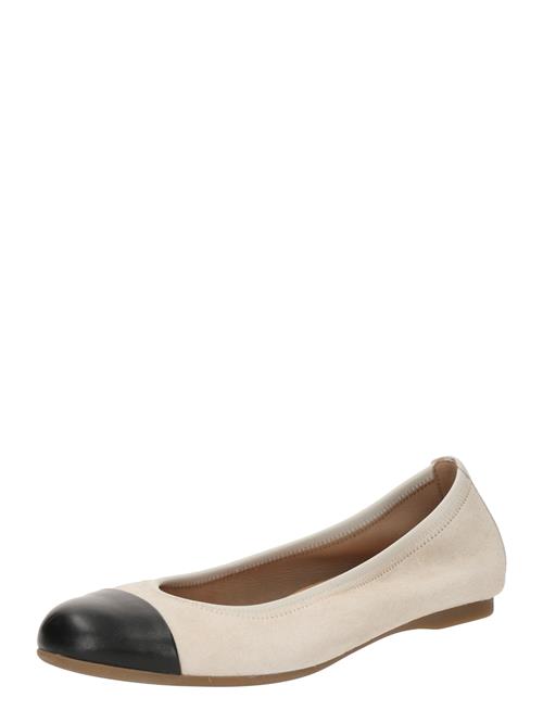 Se GABOR Ballerinasko  beige / navy ved About You