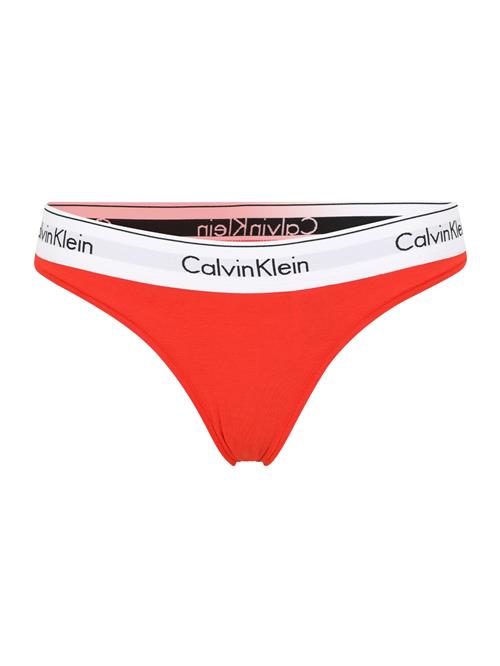 Se Calvin Klein Underwear String  lysegrå / rød / hvid ved About You