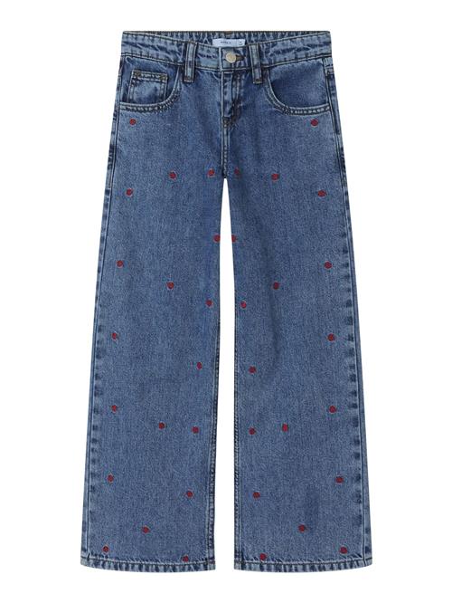 NAME IT Jeans  blue denim / rød