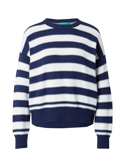 UNITED COLORS OF BENETTON Pullover  navy / hvid