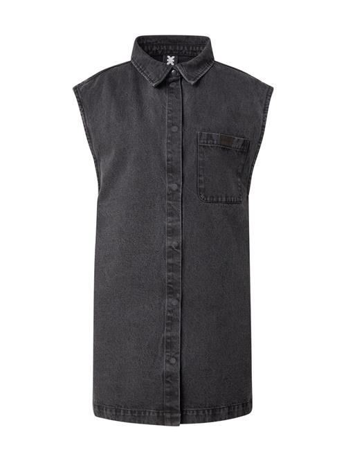 Karo Kauer Blusekjole  black denim