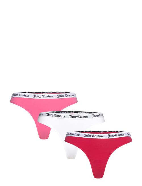 Se Dana Thong 3Pk Juicy Couture Pink ved Booztlet