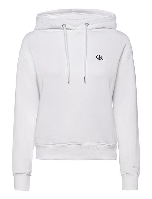 Se Ck Embroidery Hoodie Calvin Klein Jeans White ved Booztlet