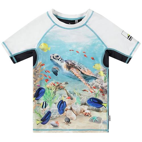 Molo Neptune Top Happy Ocean 86/92 cm  Blå  86/92 cm  Unisex