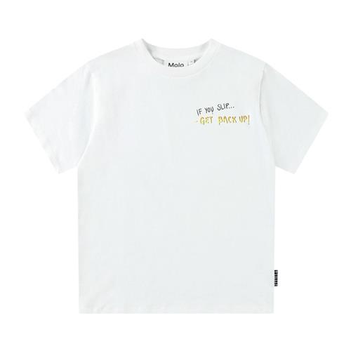Se Molo Rodney Short Sleeve T-Shirt If You Slip... 92 cm  Hvid  92 cm  mand ved Babyshop