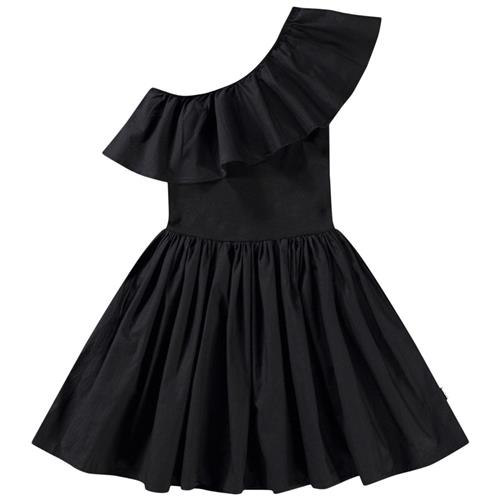 Molo Chloey Short Sleeve Dress Black 98/104 cm  Sort  98/104 cm  kvinde