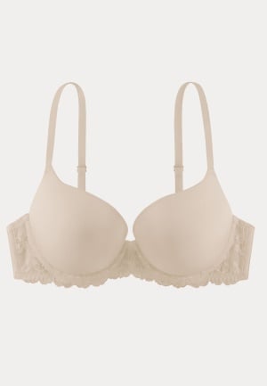 Se DORINA Claire Super Push Up Bra B60 Nude 85D ved Bubbleroom