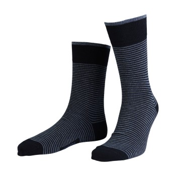 Amanda Christensen Strømper True Stripe Ankle Sock Marineblå Str 43/46