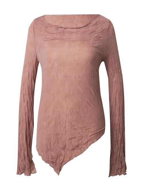 Se ABOUT YOU x Toni Garrn Shirts 'Dana'  taupe ved About You