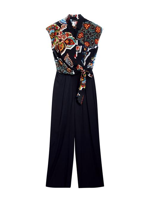 Desigual Jumpsuit  azur / cognac / sort / hvid