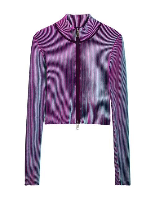 Desigual Cardigan  himmelblå / vinrød / rødviolet