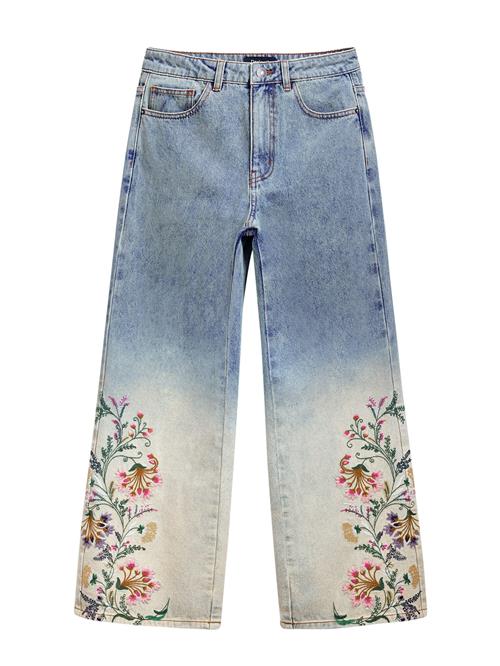 Desigual Jeans  blå / brun / grøn / pink