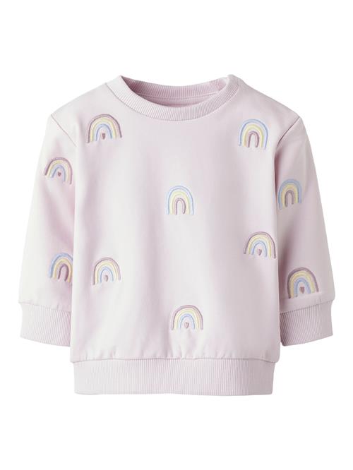 Se NAME IT Sweatshirt 'NBFFantasy'  lyseblå / gul / lilla / lyserød ved About You
