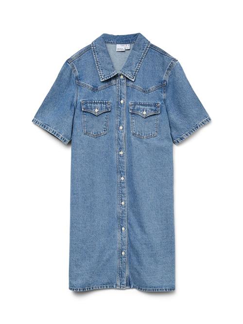 VERO MODA Blusekjole 'AUSTIN'  blue denim