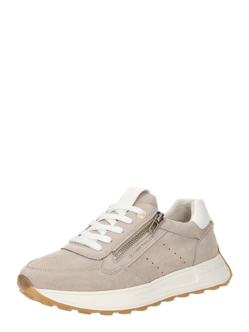 TOM TAILOR Sneaker low  mørkebeige