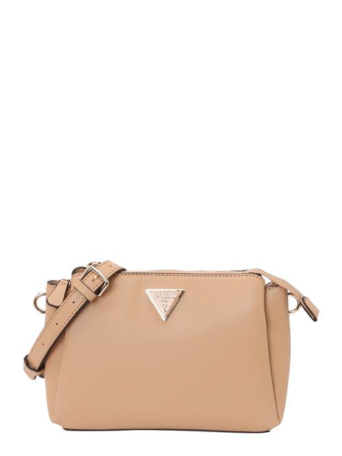 GUESS Skuldertaske 'NOELLE'  camel / guld